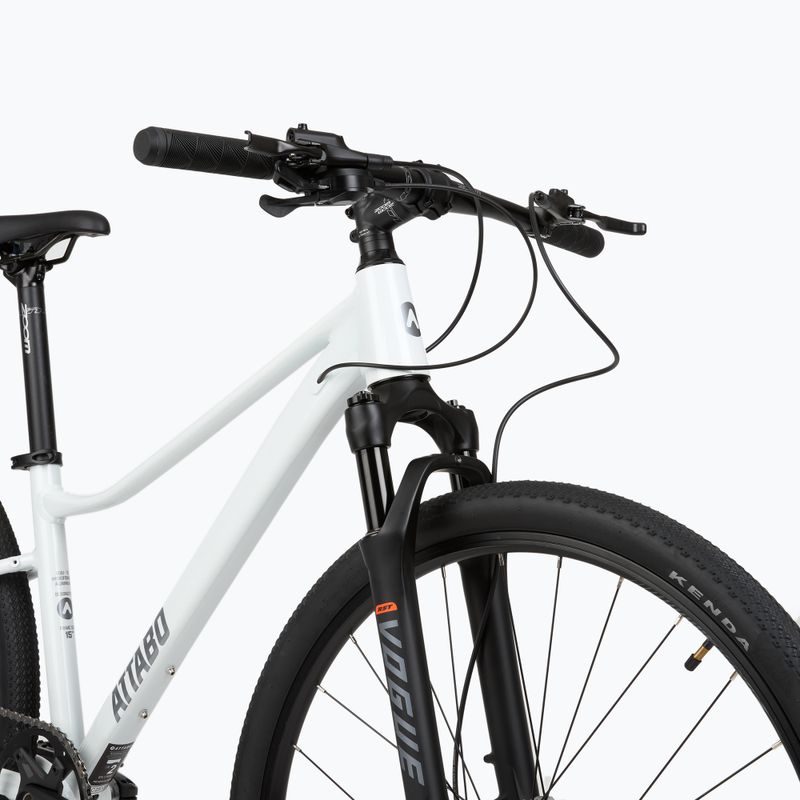 Bicicletă cross pentru femei ATTABO TORRE 5.0 28" white 9