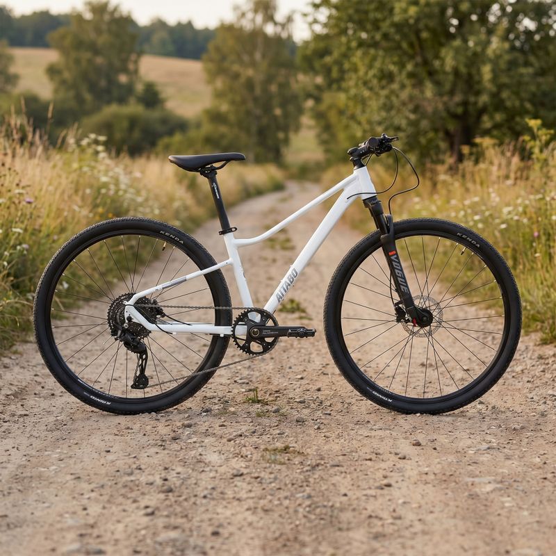 Bicicletă cross pentru femei ATTABO TORRE 5.0 28" white 3