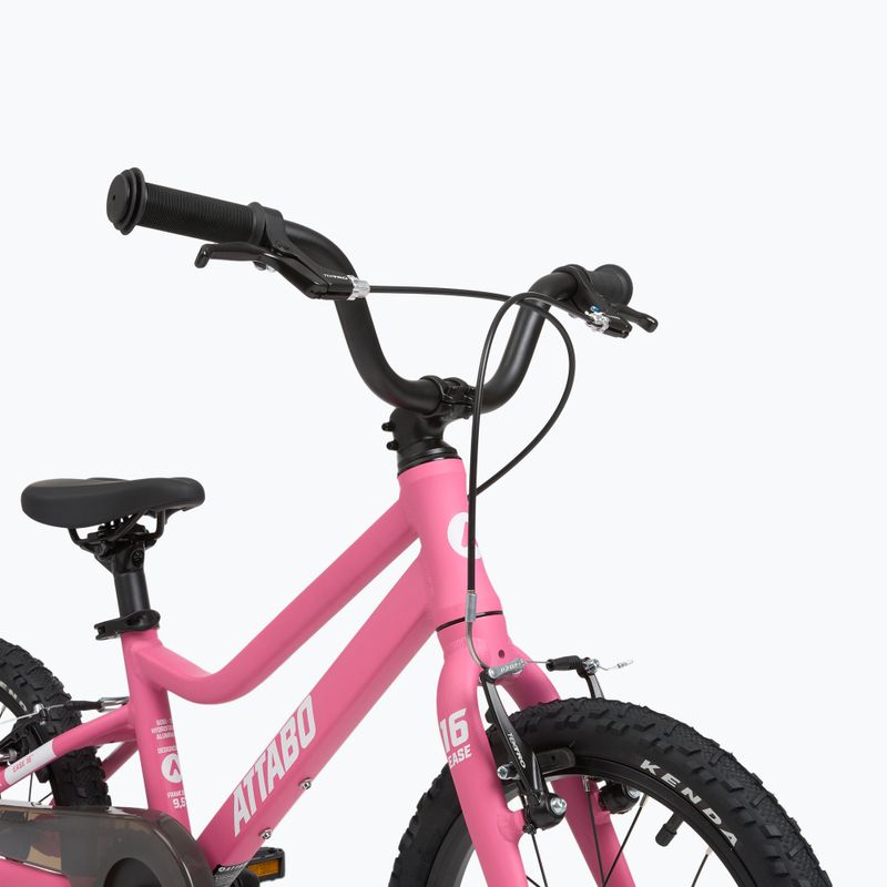 Bicicletă pentru copii ATTABO EASE 16" 6,4 kg Gen 2 pink 9