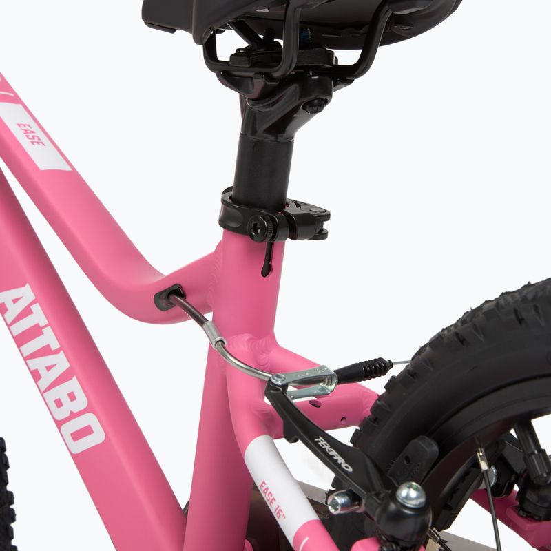 Bicicletă pentru copii ATTABO EASE 16" 6,4 kg Gen 2 roz 14