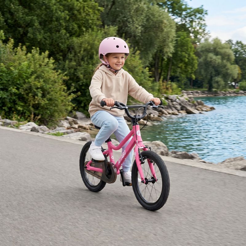 Bicicletă pentru copii ATTABO EASE 16" 6,4 kg Gen 2 roz 4