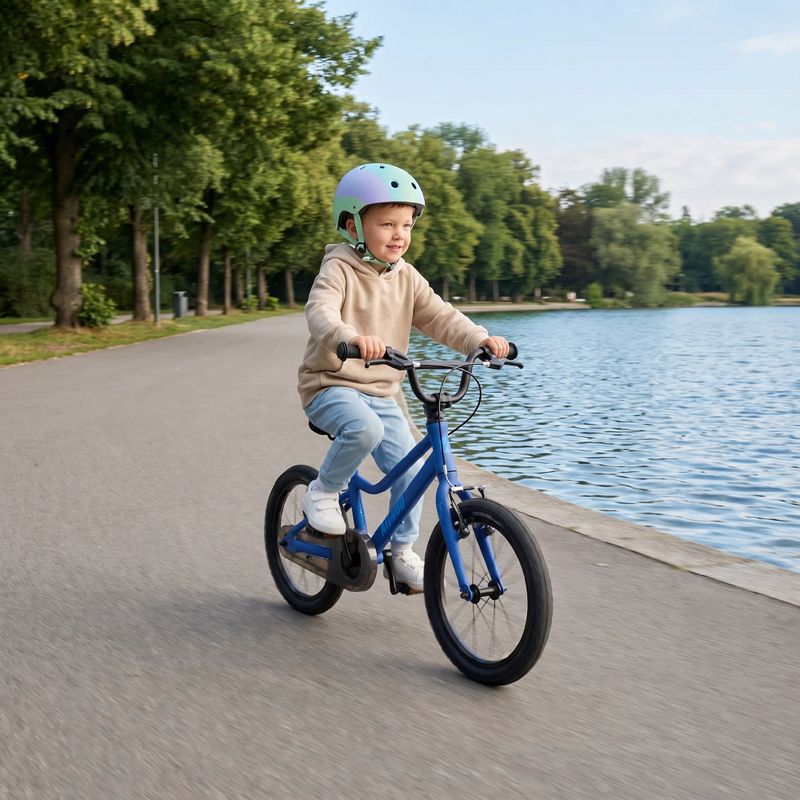 Bicicletă pentru copii ATTABO EASE 16" 6,4 kg Gen 2 blue 4