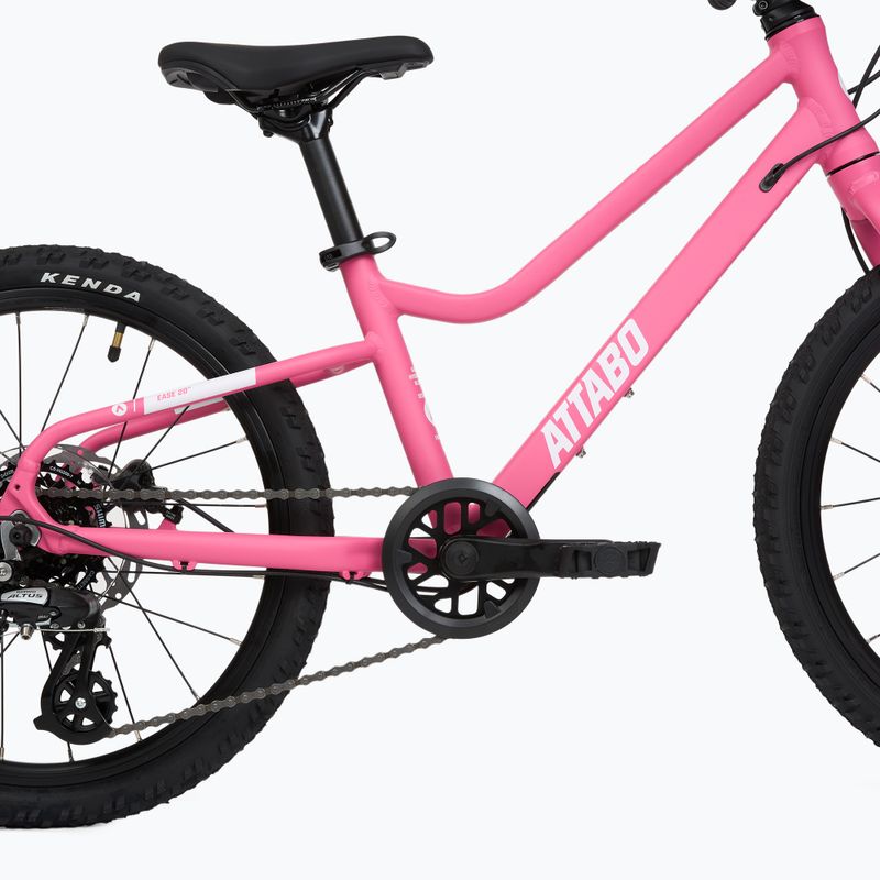 Bicicletă pentru copii ATTABO EASE 20" 8,8 kg Gen 2 pink 10