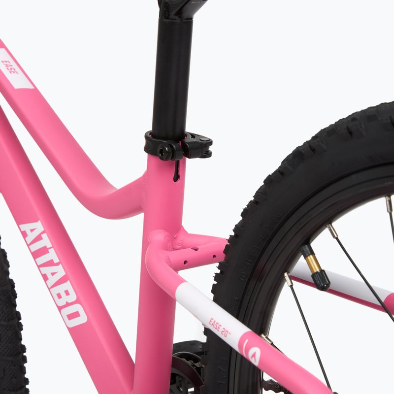Bicicletă pentru copii ATTABO EASE 20" 8,8 kg Gen 2 pink 15