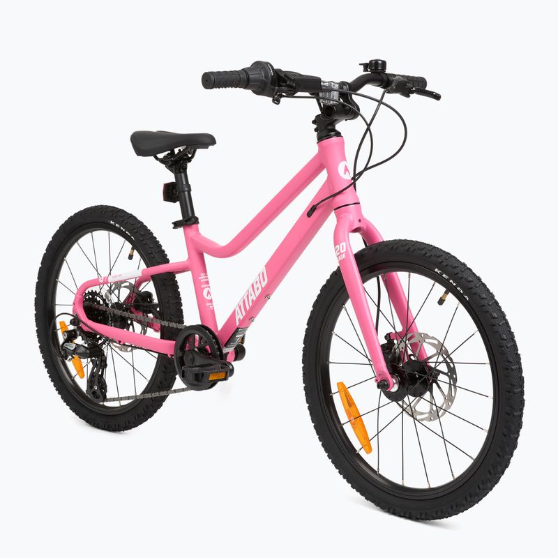 Bicicletă pentru copii ATTABO EASE 20" 8,8 kg Gen 2 pink 20