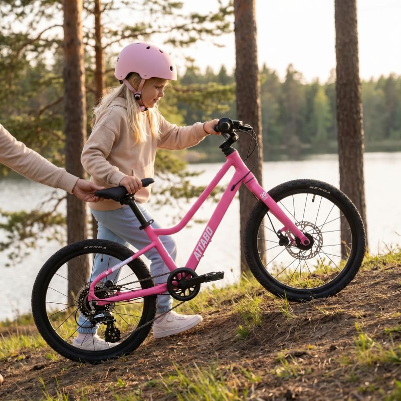 Bicicletă pentru copii ATTABO EASE 20" 8,4 kg Gen 2 pink 3