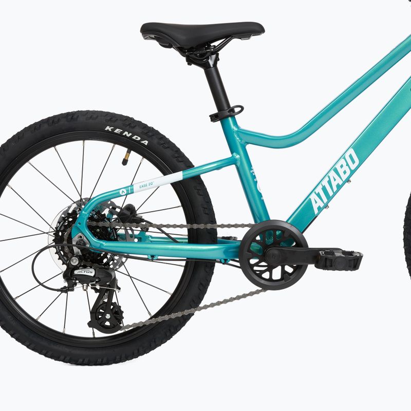 Bicicletă pentru copii ATTABO EASE 20" 8,8 kg Gen 2 turquoise 10