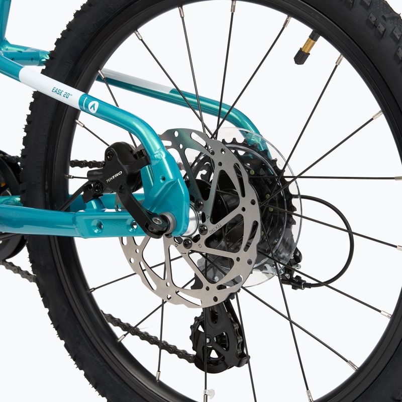 Bicicletă pentru copii ATTABO EASE 20" 8,8 kg Gen 2 turquoise 13
