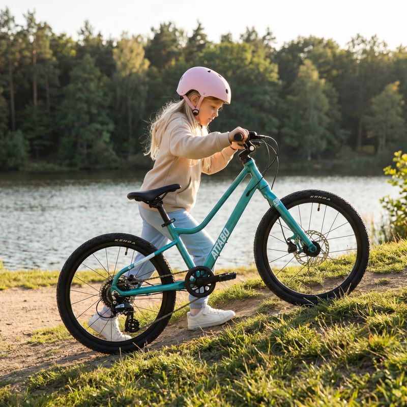 Bicicletă pentru copii ATTABO EASE 20" 8,4 kg Gen 2 turquoise 3