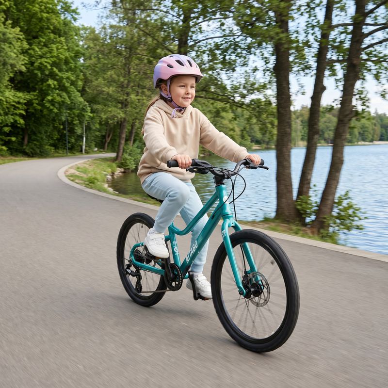 Bicicletă pentru copii ATTABO EASE 20" 8,4 kg Gen 2 turquoise 5