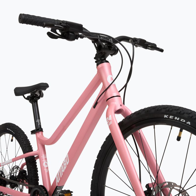 Bicicletă pentru copii ATTABO EASE 24" 9,6 kg Gen 2 pink 9