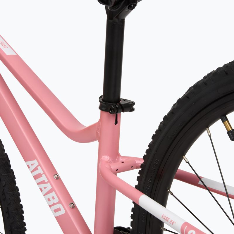 Bicicletă pentru copii ATTABO EASE 24" 9,2 kg Gen 2 pink 10