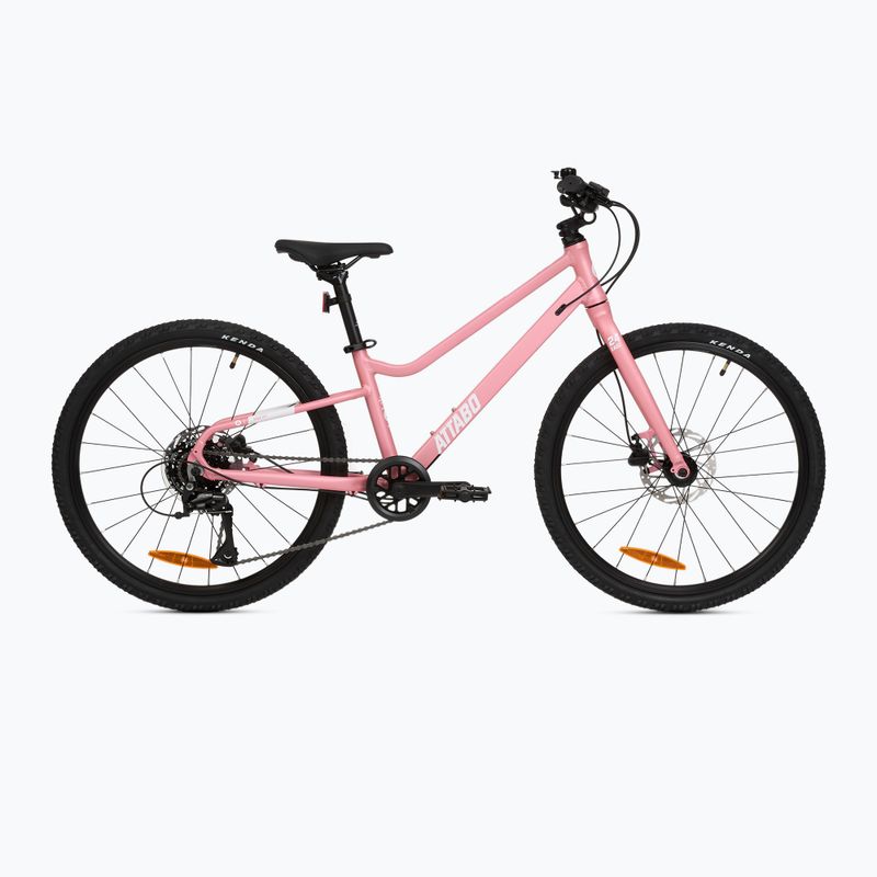 Bicicletă pentru copii ATTABO EASE 24" 9,2 kg Gen 2 pink 14