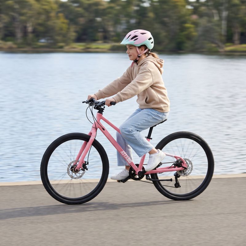 Bicicletă pentru copii ATTABO EASE 24" 9,2 kg Gen 2 pink 3