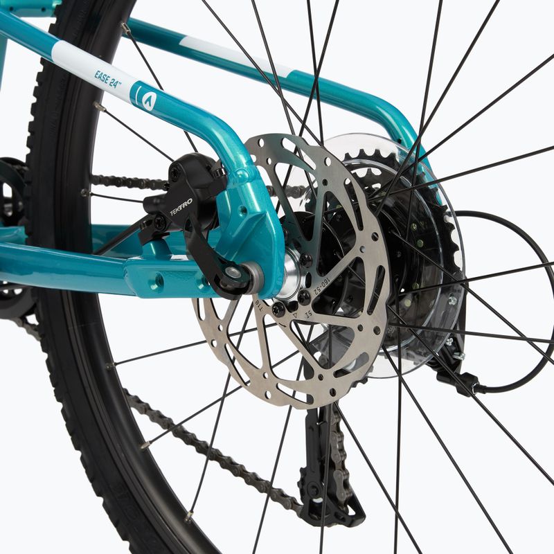 Bicicletă pentru copii ATTABO EASE 24" 9,6 kg Gen 2 turquoise 13