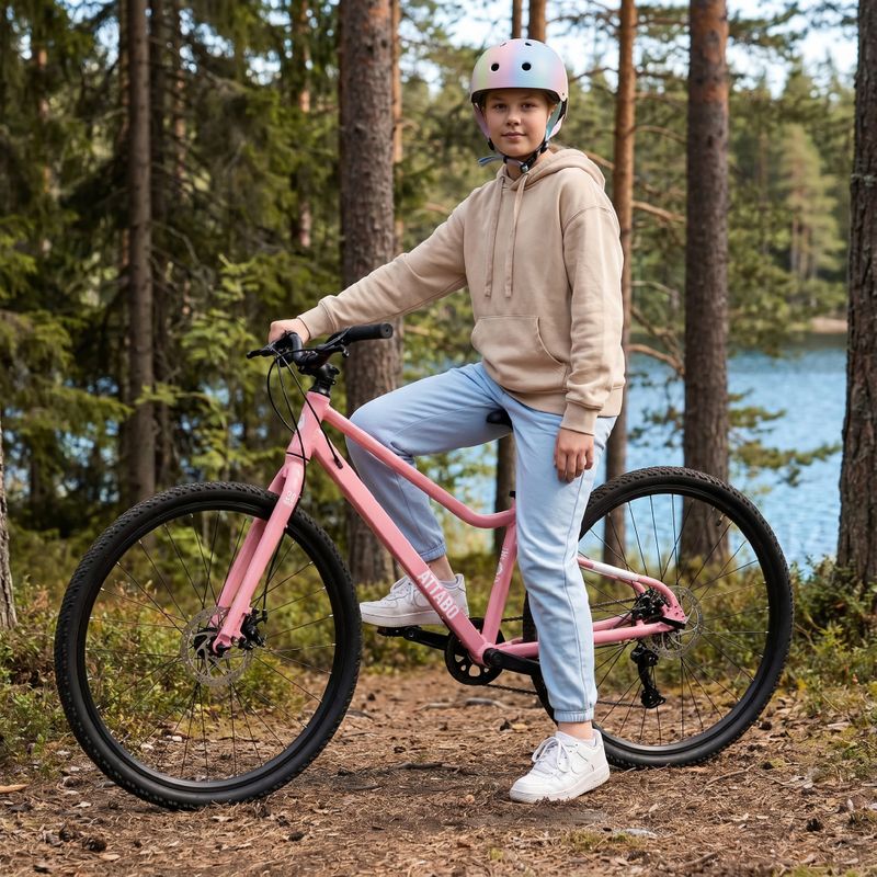 Bicicletă pentru copii ATTABO EASE 26" 9,8 kg Gen 2 pink 5