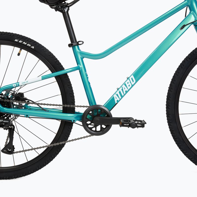 Bicicletă pentru copii ATTABO EASE 26" 10,1 kg Gen 2 turquoise 10