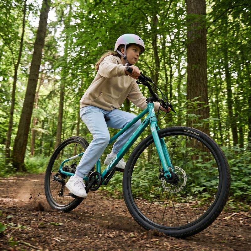 Bicicletă pentru copii ATTABO EASE 26" 10,1 kg Gen 2 turquoise 7