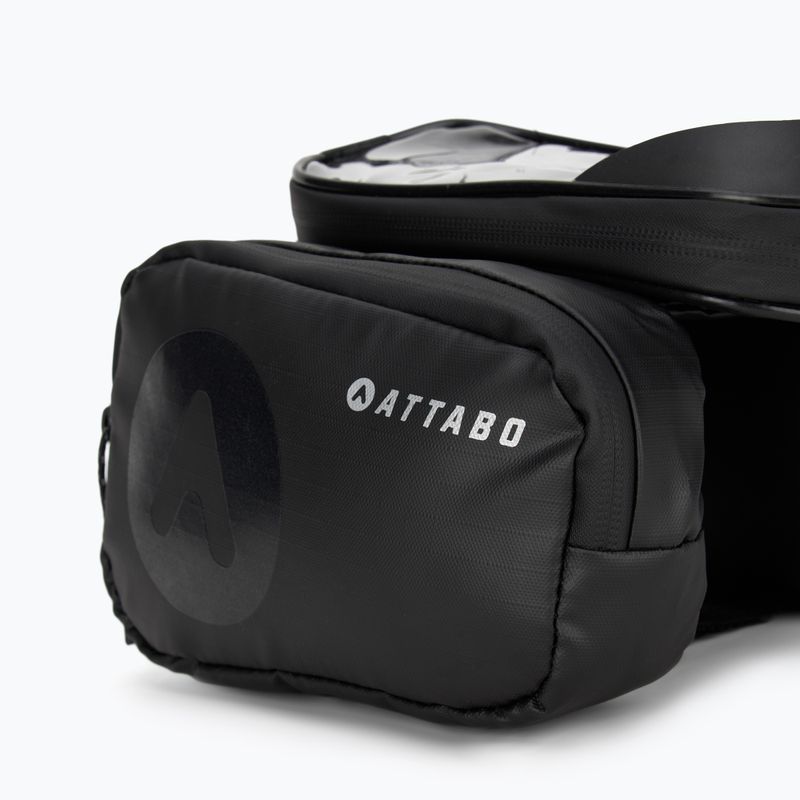 Geantă de bicicletă pentru cadru ATTABO NaviPack neagră 5