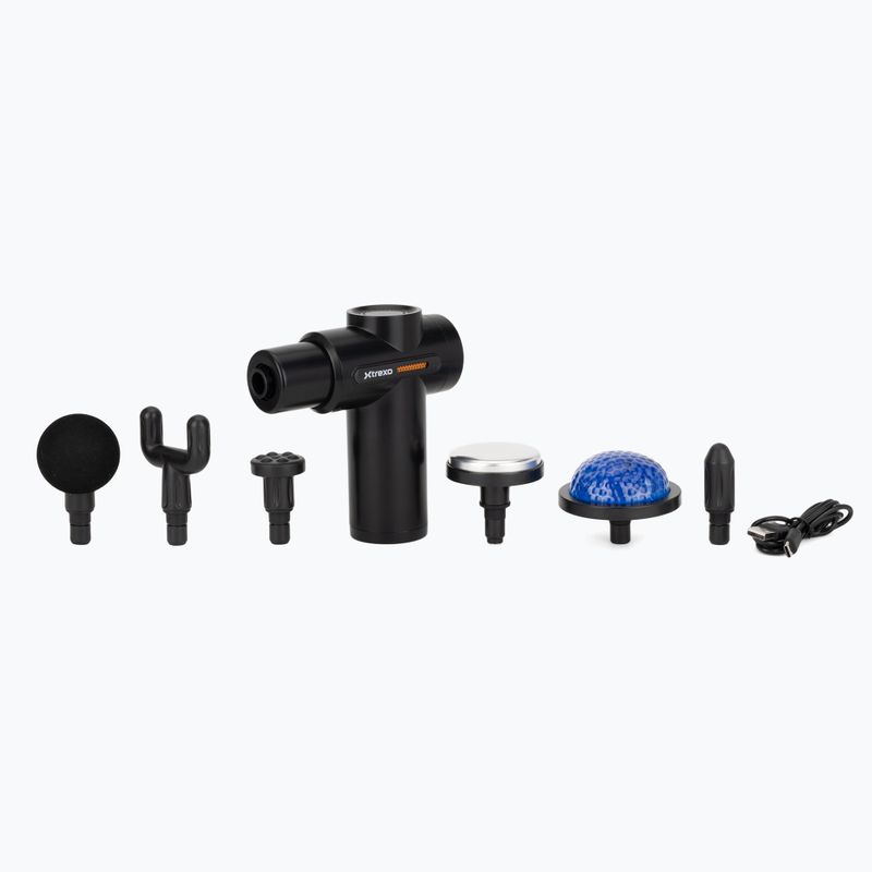 Pistolul XTREXO pentru masaj Mini Pulsar negru 14