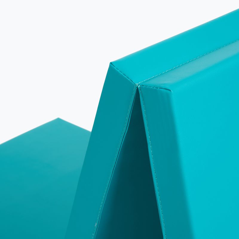 Saltea de gimnastică TREXO pliabilă 180 x  60 x 5 cm verde 8