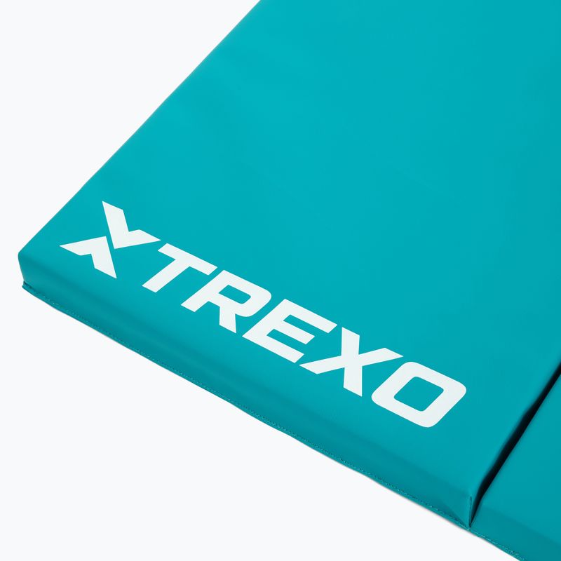 Saltea de gimnastică TREXO pliabilă 195 x 80 x 5 cm verde 7