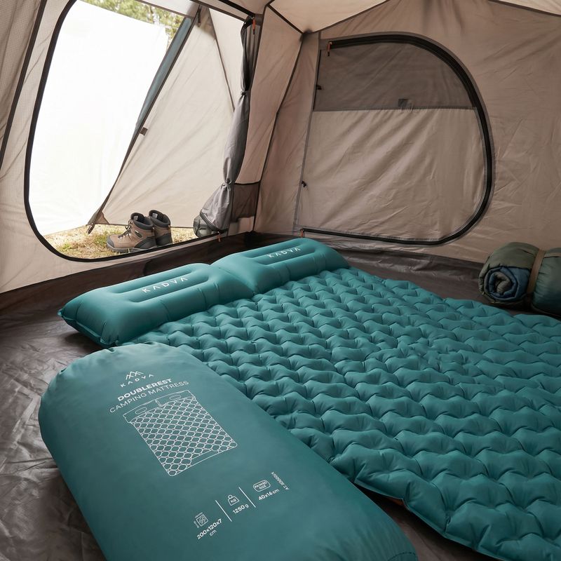 Saltea gonflabilă KADVA Doublerest verde 10
