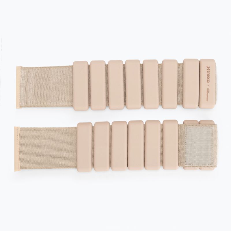 Greutăți pentru glezne și încheieturi XTREXO x Anna Lewandowska Bangles 205 Beige 4
