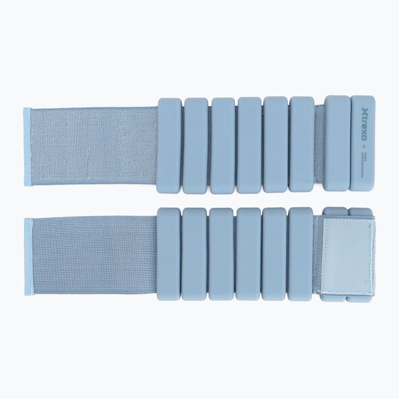 Greutăți pentru glezne și încheieturi XTREXO x Anna Lewandowska Bangles 210 Azul Bruma 4