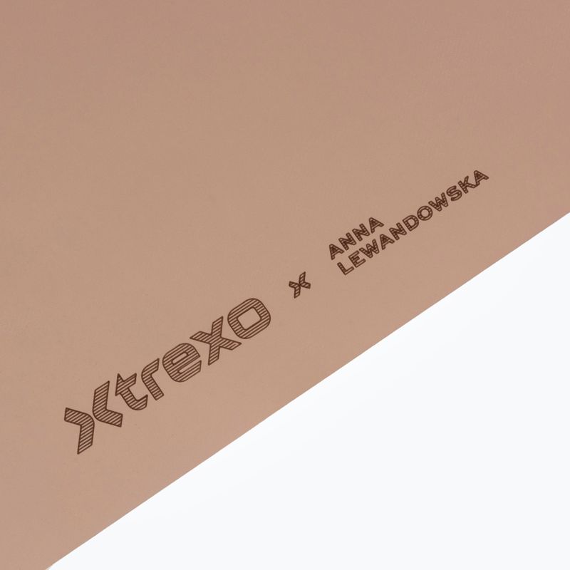 Covoraș de exerciții și yoga XTREXO x Anna Lewandowska play mat 183x61 Milktea 4