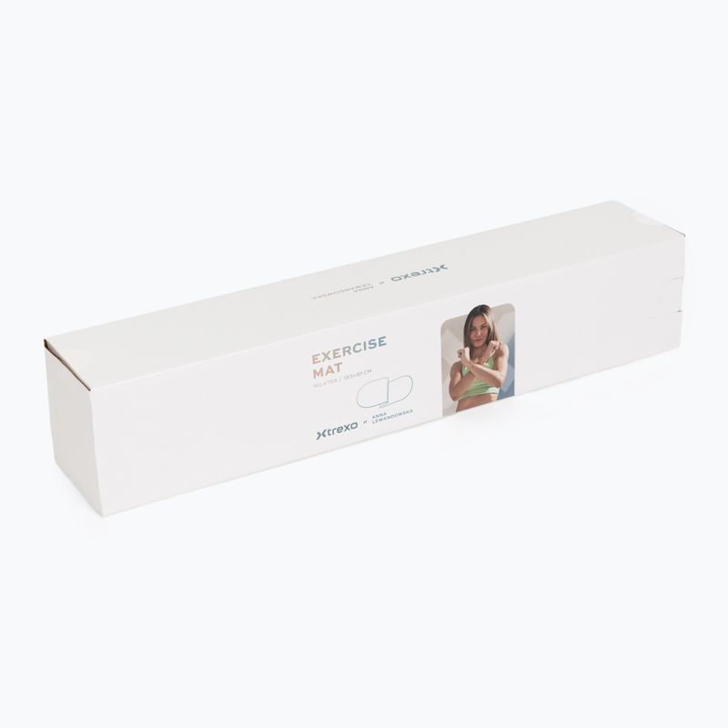 Covoraș de exerciții și yoga XTREXO x Anna Lewandowska play mat 183x61 Milktea 8