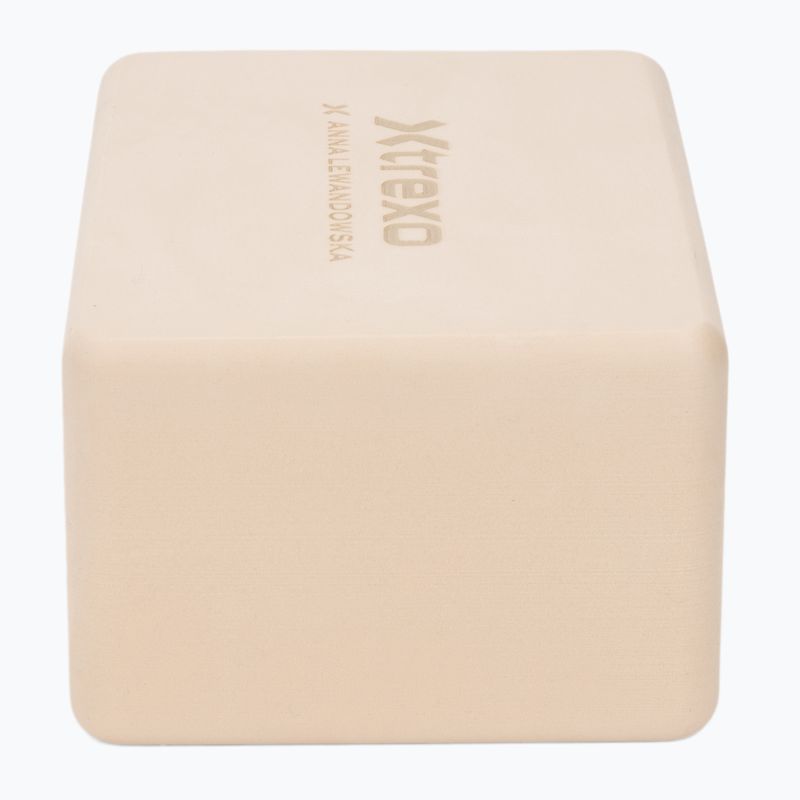 Cub pentru yoga XTREXO x Anna Lewandowska block Beige 4