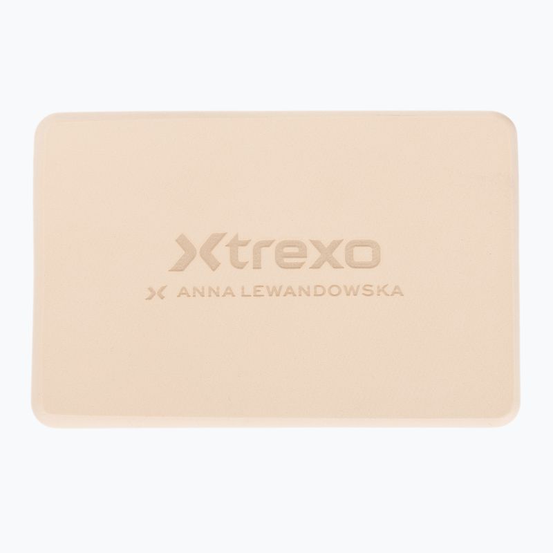 Cub pentru yoga XTREXO x Anna Lewandowska block Beige 5