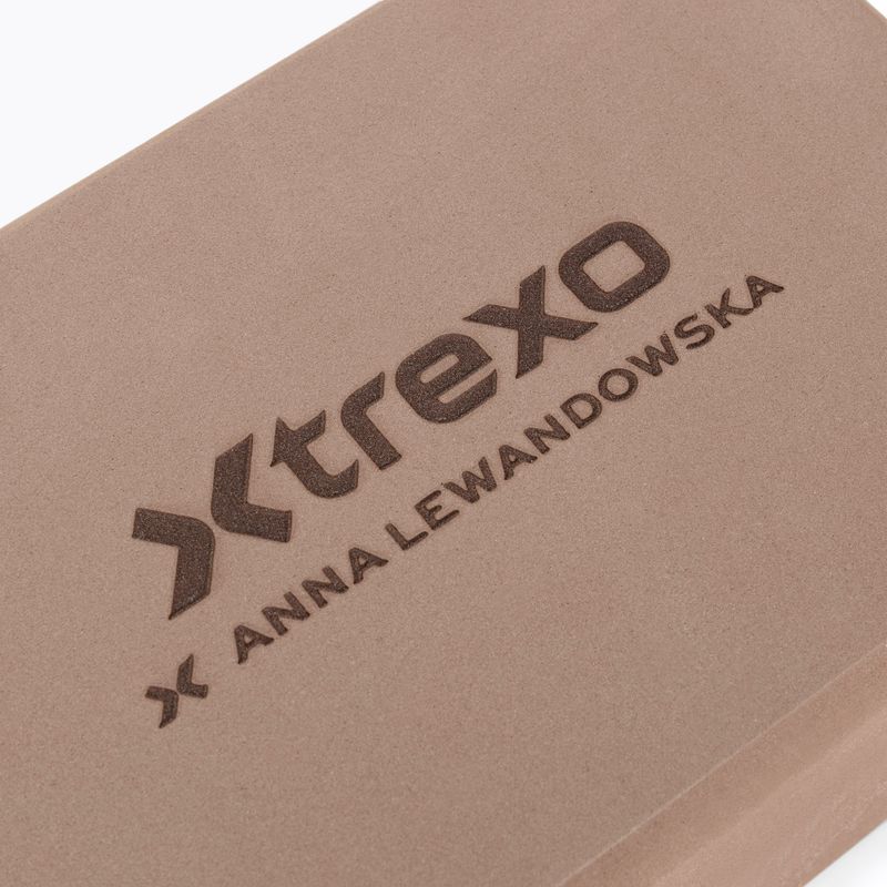 Cub pentru yoga XTREXO x Anna Lewandowska block Milktea 6