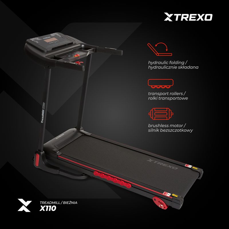 Bandă electrică XTREXO X110 negru 14