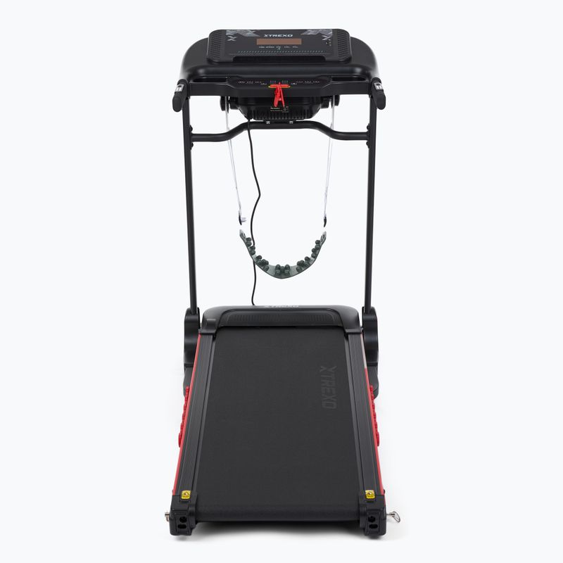 Bandă de alergare XTREXO X110+ cu maseur neagră 5