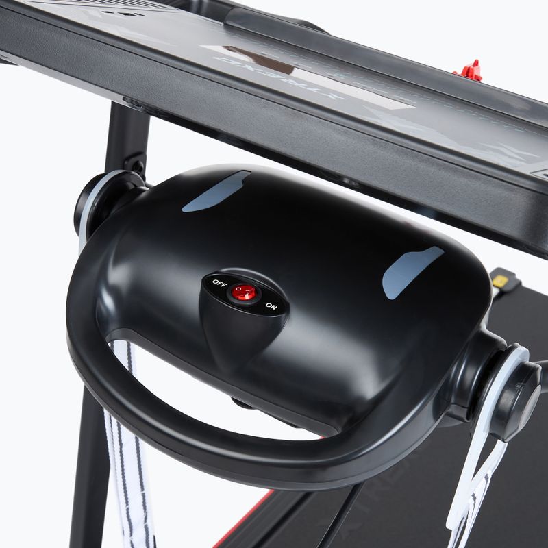 Bandă de alergare XTREXO X110+ cu maseur neagră 12