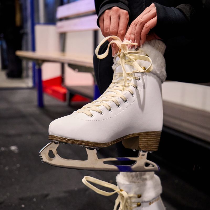 Patine artistice pentru femei ATTABO Stila albe 5