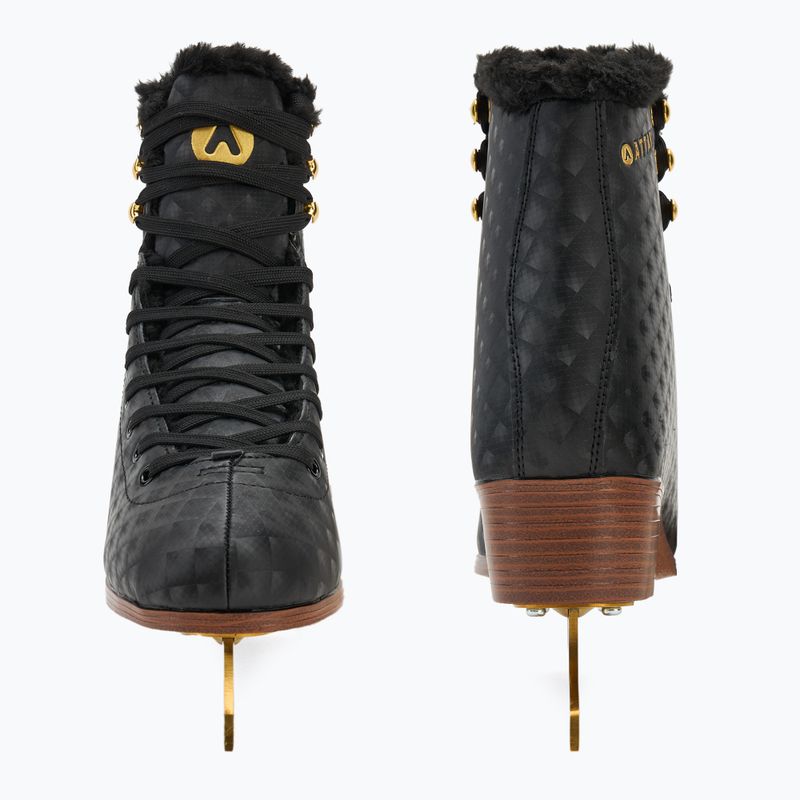 Patine artistice pentru femei ATTABO Lukso negre 3