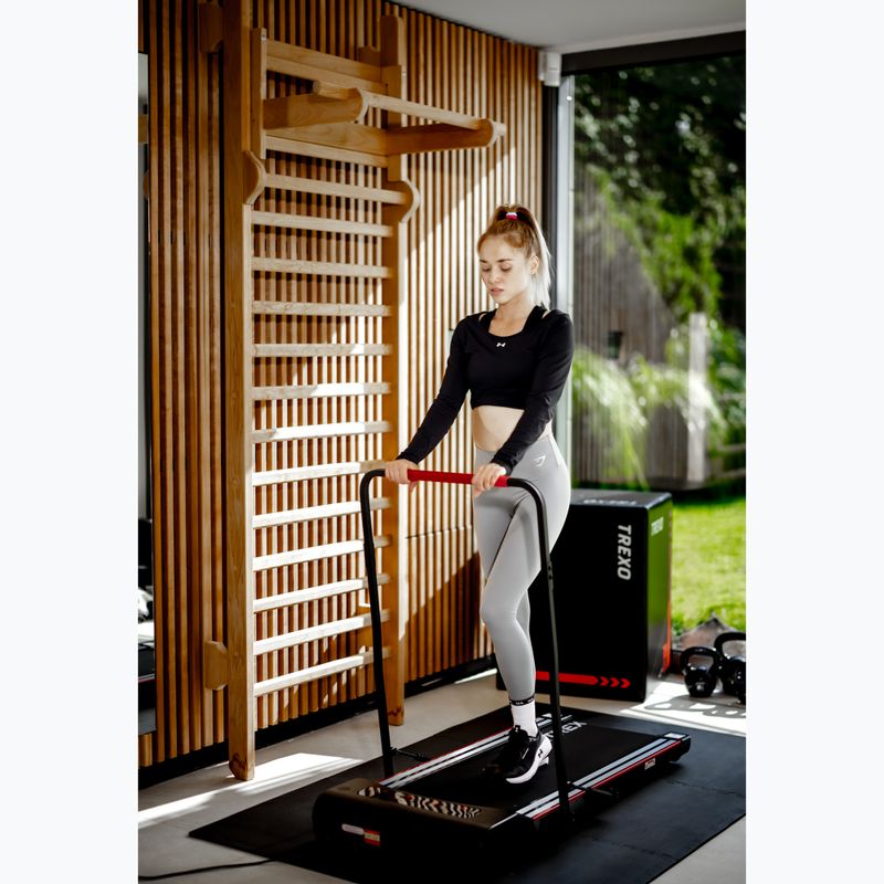 Bandă de alergare electrică XTREXO Walking Pad W150 neagră 11