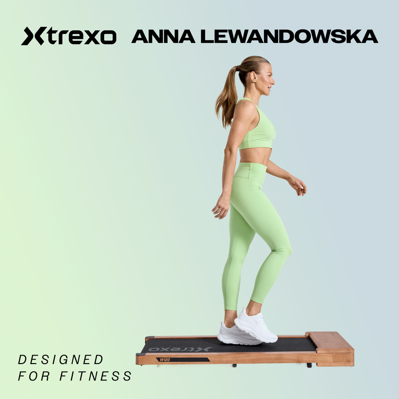 Bandă de alergare XTREXO W100+ negru 2