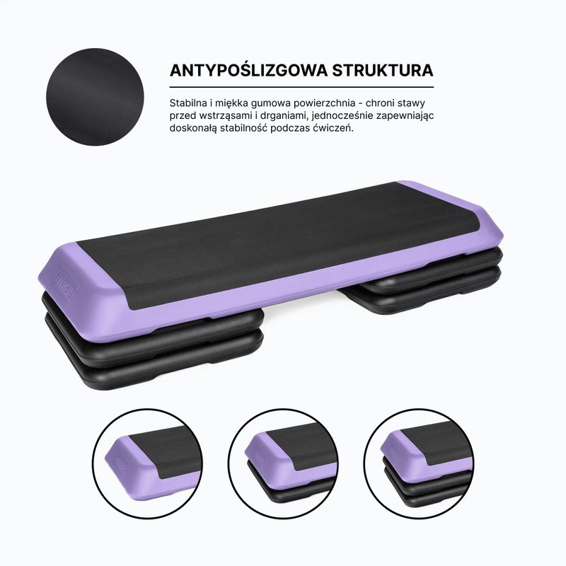 Stepper aerobic TREXO Aerobic AS01 violet 4