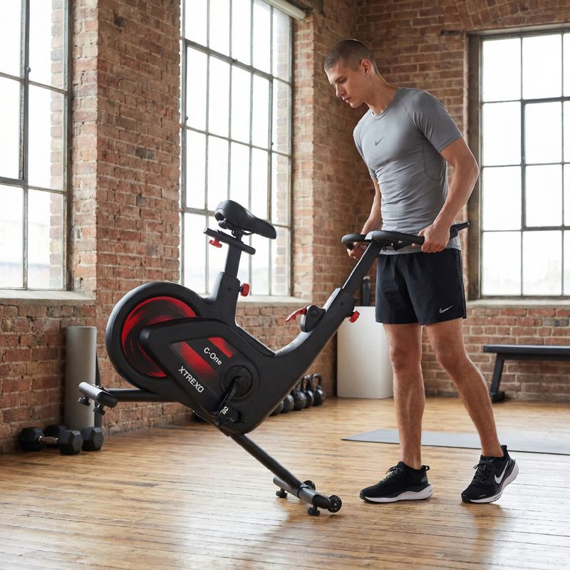 Bicicletă de spinning XTREXO C-One czarny 6
