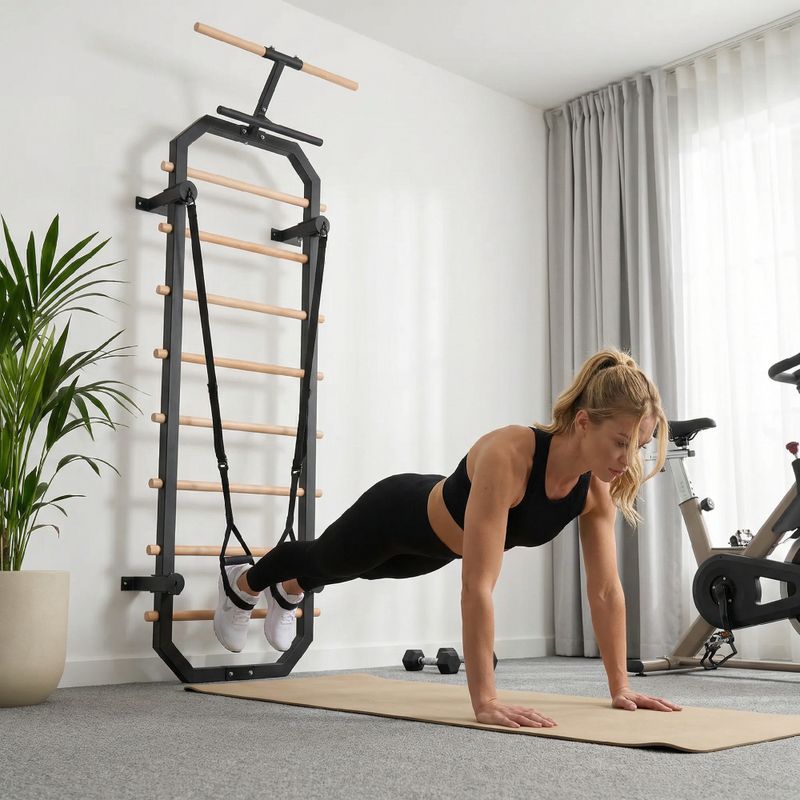 Scară de gimnastică XTREXO MULTICORE PRO black 6