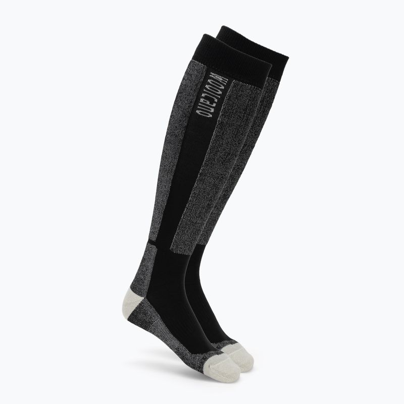 Șosete de schi pentru bărbați Woolcano SCK1097 czarny/szary