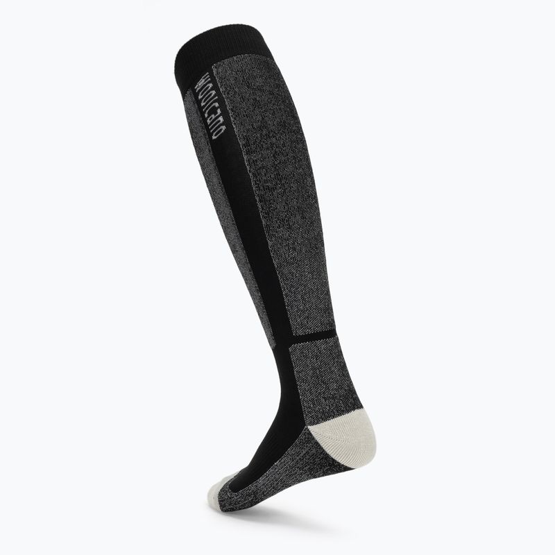 Șosete de schi pentru bărbați Woolcano SCK1097 czarny/szary 2