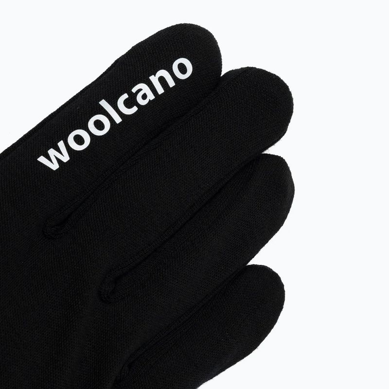 Mănuși Woolcano GLV1106 Czarny 5