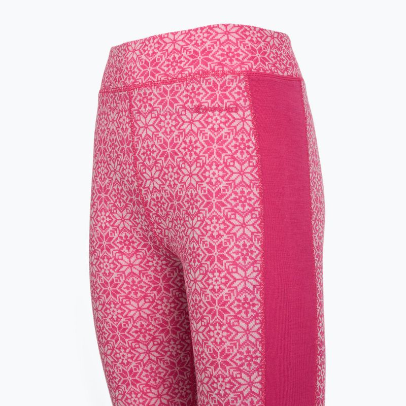 Set de lenjerie termoactivă pentru femei Woolcano SET1121 Pink 11