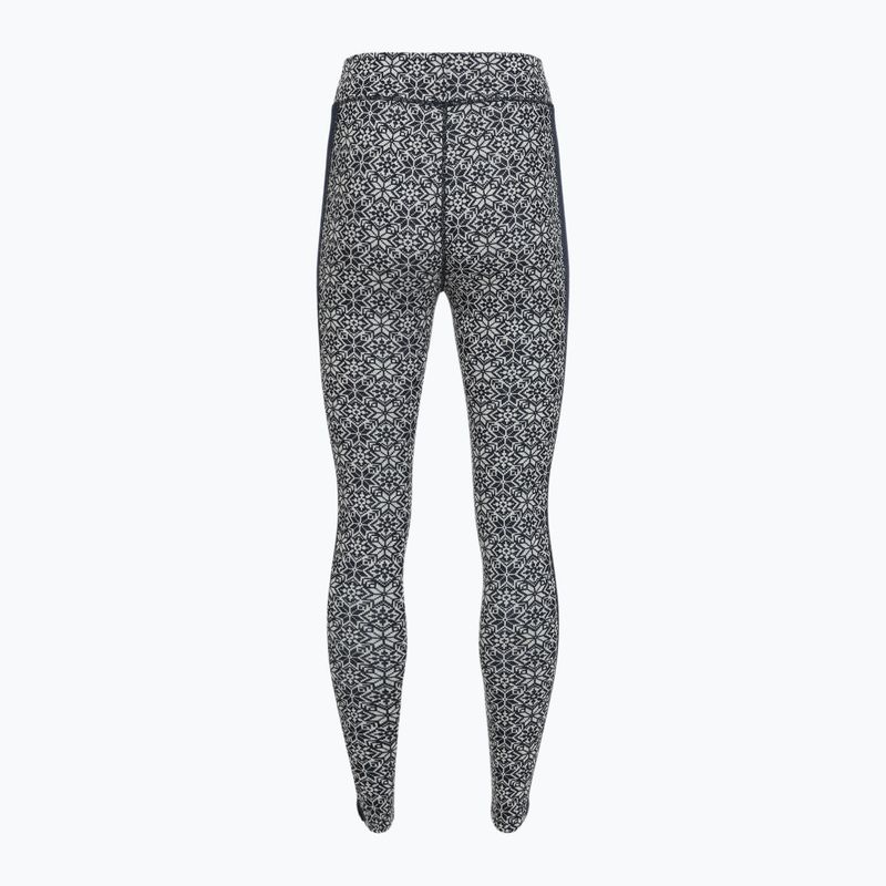 Set de lenjerie termoactivă pentru femei Woolcano SET1121 Granatowy 9