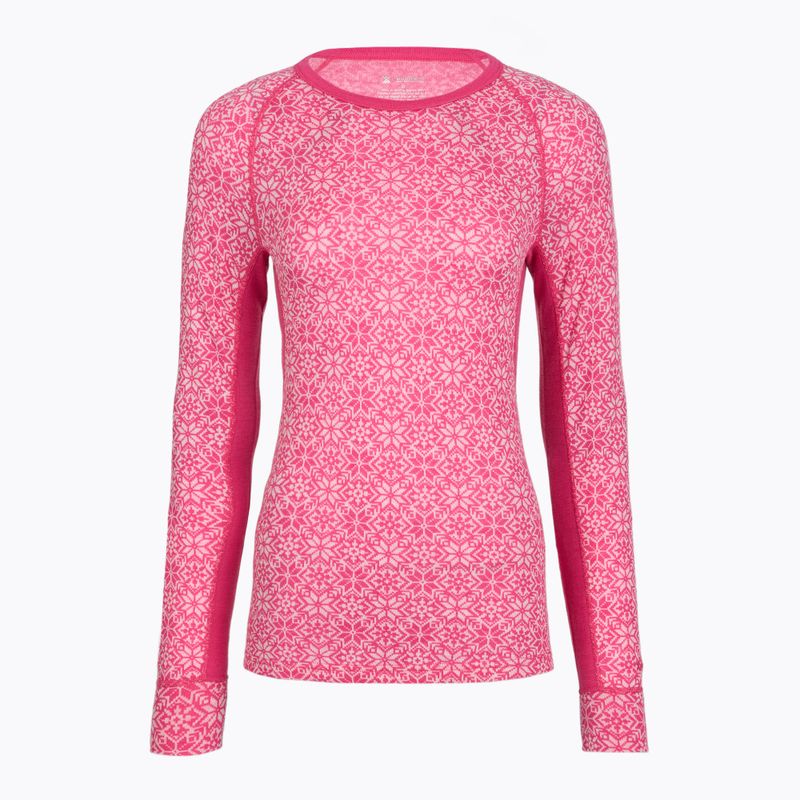 Set de lenjerie termoactivă pentru femei Woolcano SET1109 Pink 3